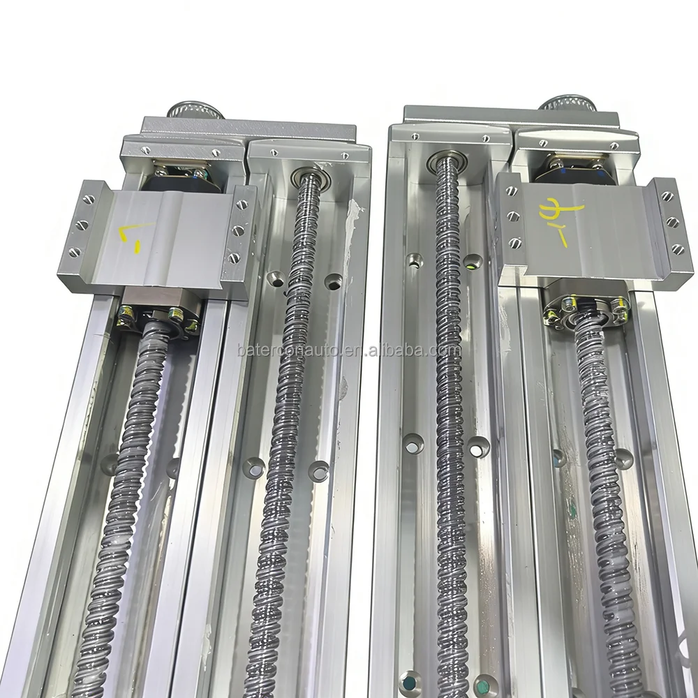 Integrated Automation Solution OEM Actuator Linear Customized Dual Ball Screw Slide Linear Module Motor Bearing AL6061/AL6063