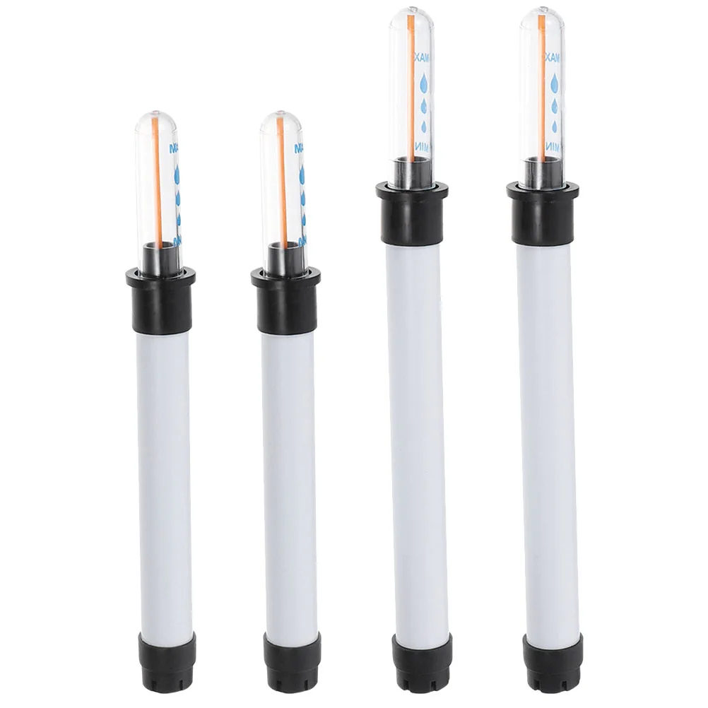 

4 Pcs Water Level Indicators 150mm Outdoor Plant Moisture Gauge Plastic Buoy Design Scale Timely Water