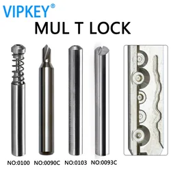 Mul T Lock Milling Cutter Copy MUL-T-LOCK Keys W Drill Bits  for Manual Vertical  Key Duplicating Machine Locksmith Tools