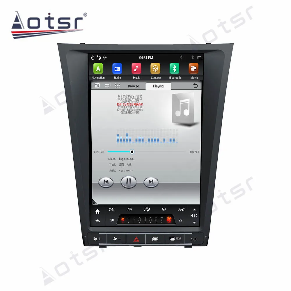 Multimedia Carplay Car RadioFor Lexus GS300 GS460 GS450 GS350 2004 2005 2006 2007 2008 2009 2010 2011 GPS Android Head Unit