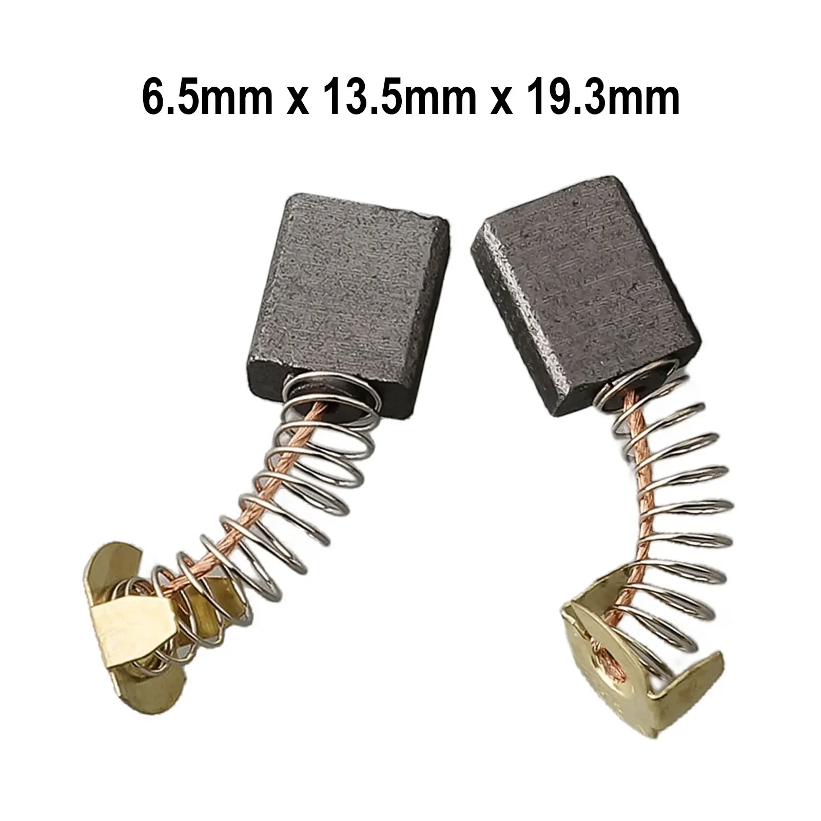 10PCS Carbon Brushes Black Gold Accessories Circular Saw For 2683 Type For DW362K Parts Tool 6.5mmx13.5mmx19.3mm