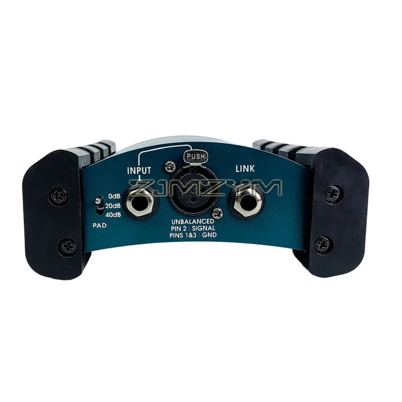 DI Box Impedance Converter DIBOX Stage Effect Device Phantom Power Active Box Acoustic And Electric Guitar
