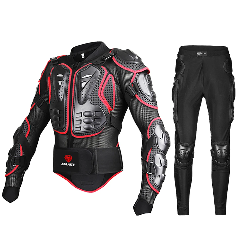 Genuine Motocross Jacket Body Protection Set Racing Armor Protector ATV  Motorcycle Jacket Clothing Protective Gear