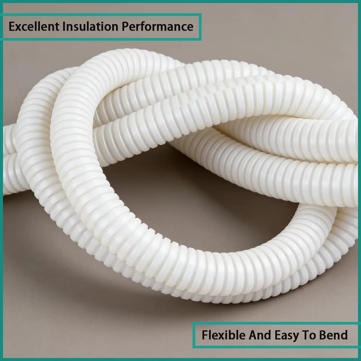 Multi colored polypropylene corrugated pipe with an inner diameter of 5.5mm-29mm is used for electrical wiring,etc