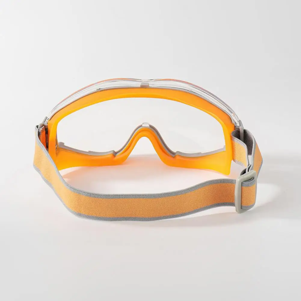 حملق السلامة مع عدسة واضحة ، ومكافحة سبلاش ، الغبار برهان ، نظارات مختبر العمل ، وحماية العين ، الصناعية ، البحوث