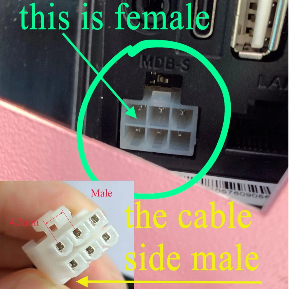 39013063 39012060 Molex MDB Harness for RS232 MDB Box to Vending Machine MDB Cable