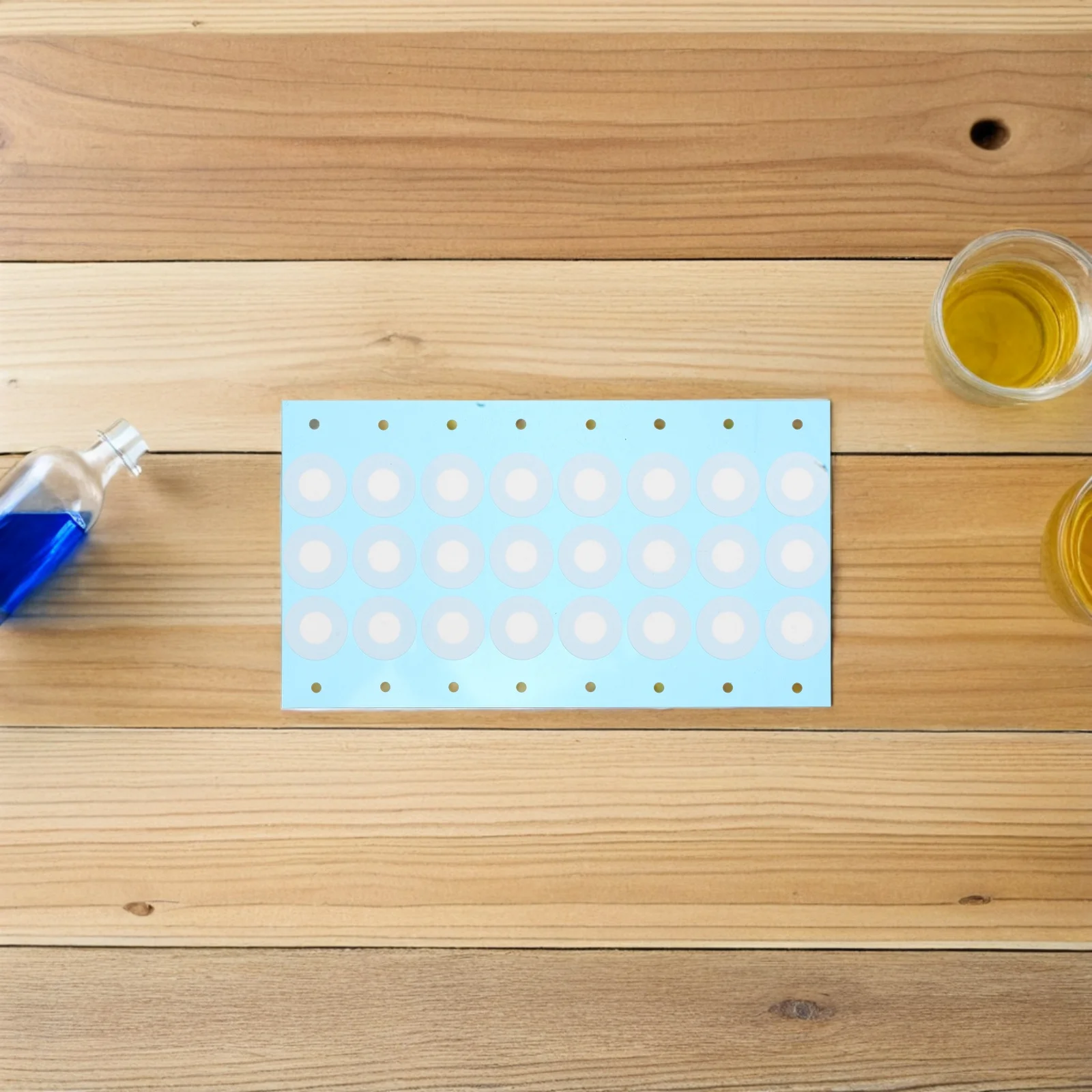 72 Discos de Filtro para Cultivo de Hongos, Membrana Transpirable Adhesiva para Tapas de Frascos de Boca Ancha, Suministros de Micología, Filtro de Laboratorio