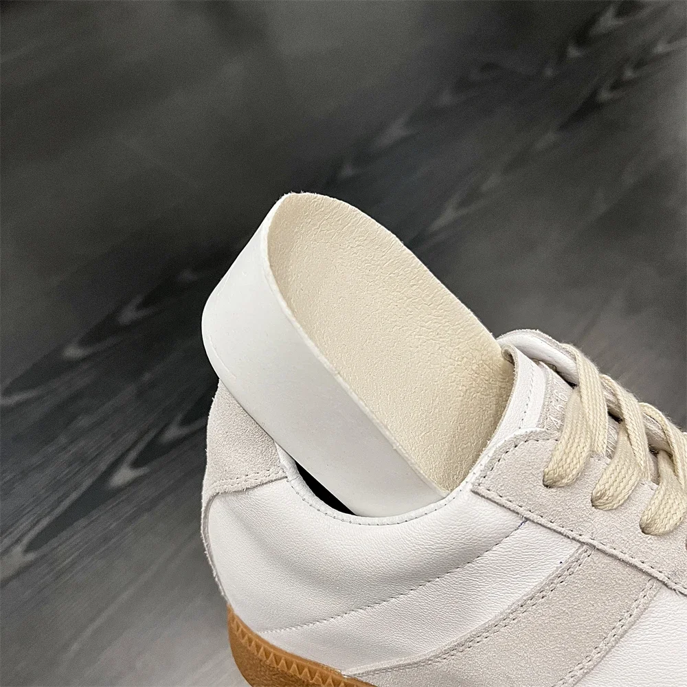 Women Genuine Leather Casual Elevator Shoes Leisure Lift Sneakers Breathable 6CM Hidden Heels Height Increasing Sport Shoes