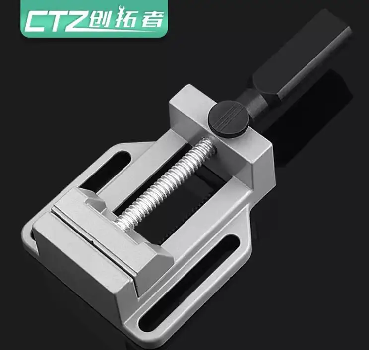 width:69mm pitch:90mm open size:67mm Precision flat nose pliers Mini Home Quick Fixture Hand clamp diy Aluminum alloy vise