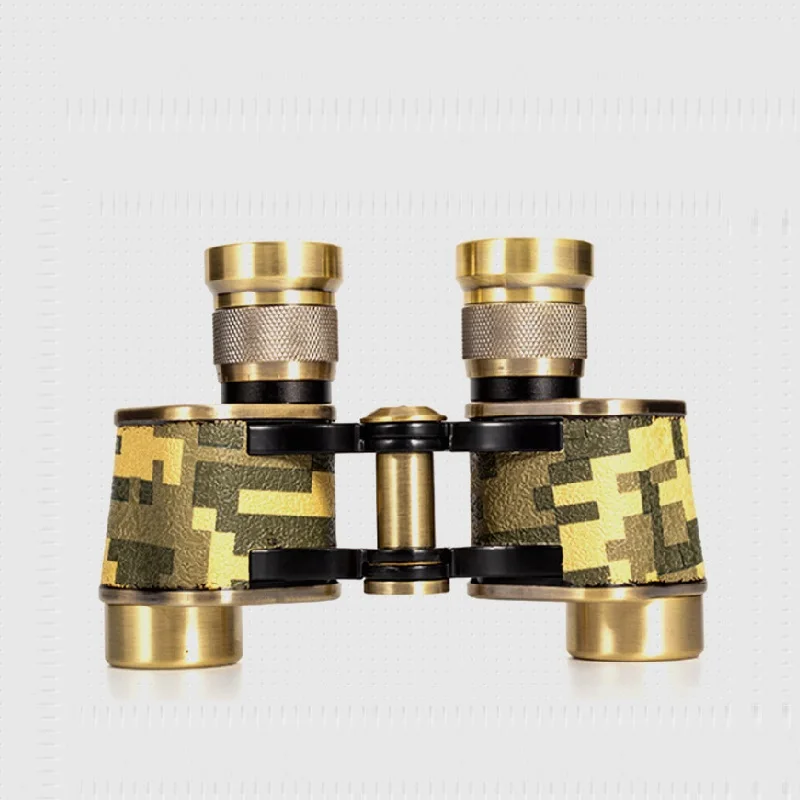 

Collector's Edition Metal 8X24 HD Military Hunting Binoculars Outdoor Coordinate Ranging Portable Telescope Camouflage