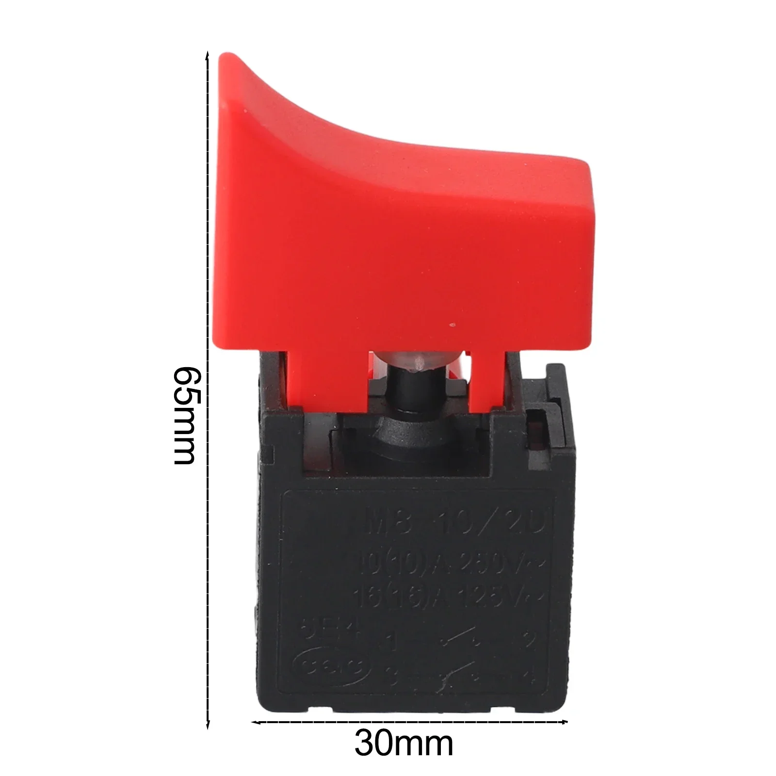 

For Angle Grinder ABS Switch Angle Grinder Switch For Home Repairs Assembly For Electric Tools Anti-lock Feature Easy Assembly