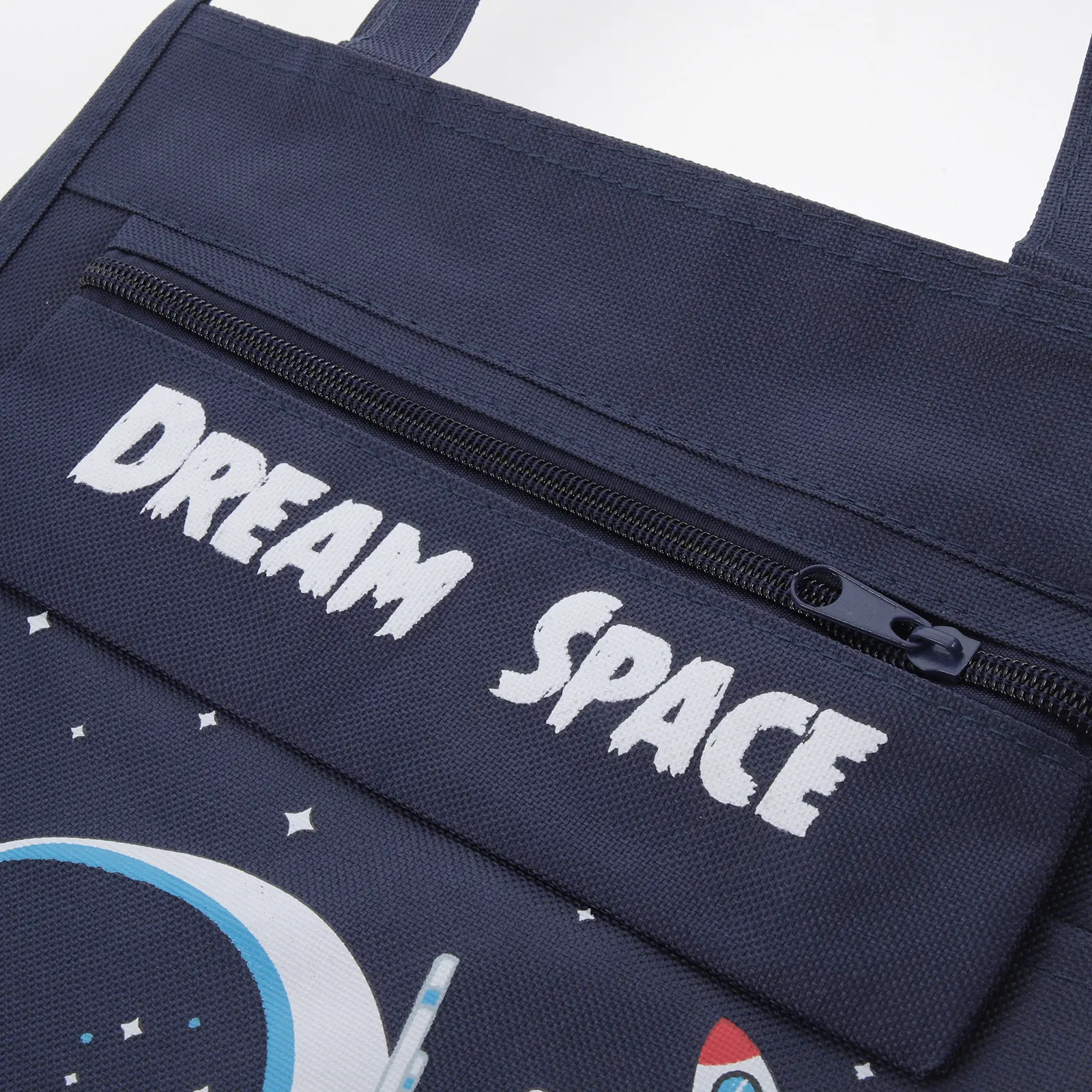 

Прочная сумка-тоут большой вместимости для книг, с прочными ручками, органайзер для учебников и документов, портативная студенческая сумка