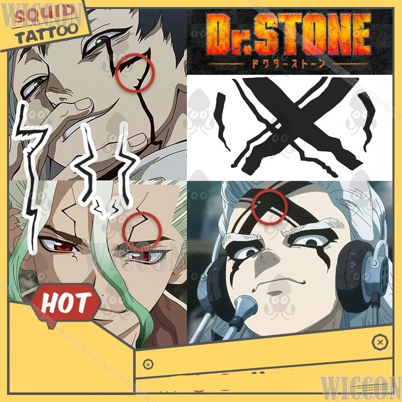 Face Tattoo Sticker… - image