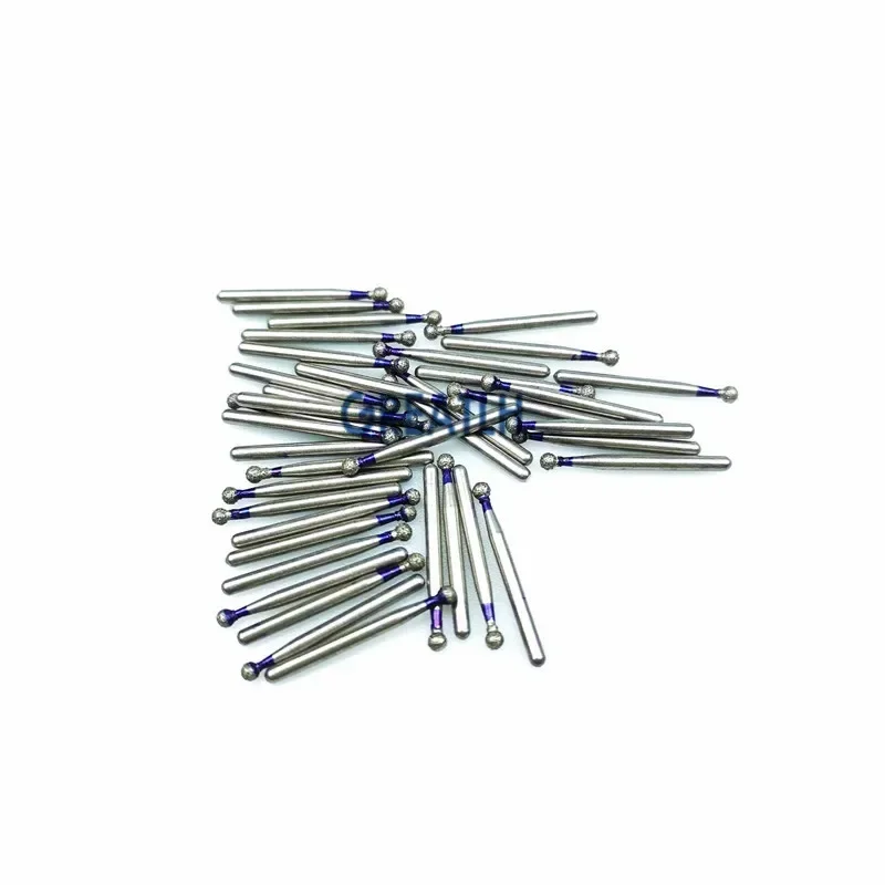 50PCS Dental Diamond FG High Speed Burs BR SERIES for teeth polishing 1.6mm