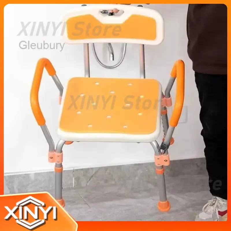 Folding Toilet Stool with Wheels for Portable Bathroom Use Square Folding Bench for Athroom Display Electric Cadeira Jack
