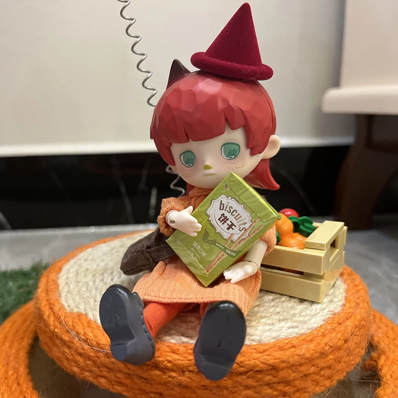 Penny's Box Blind Box Little Painter and Witch Series 1, figurka BJD Doll Cute Collection Lucky Surprise Toy Christmas Gift