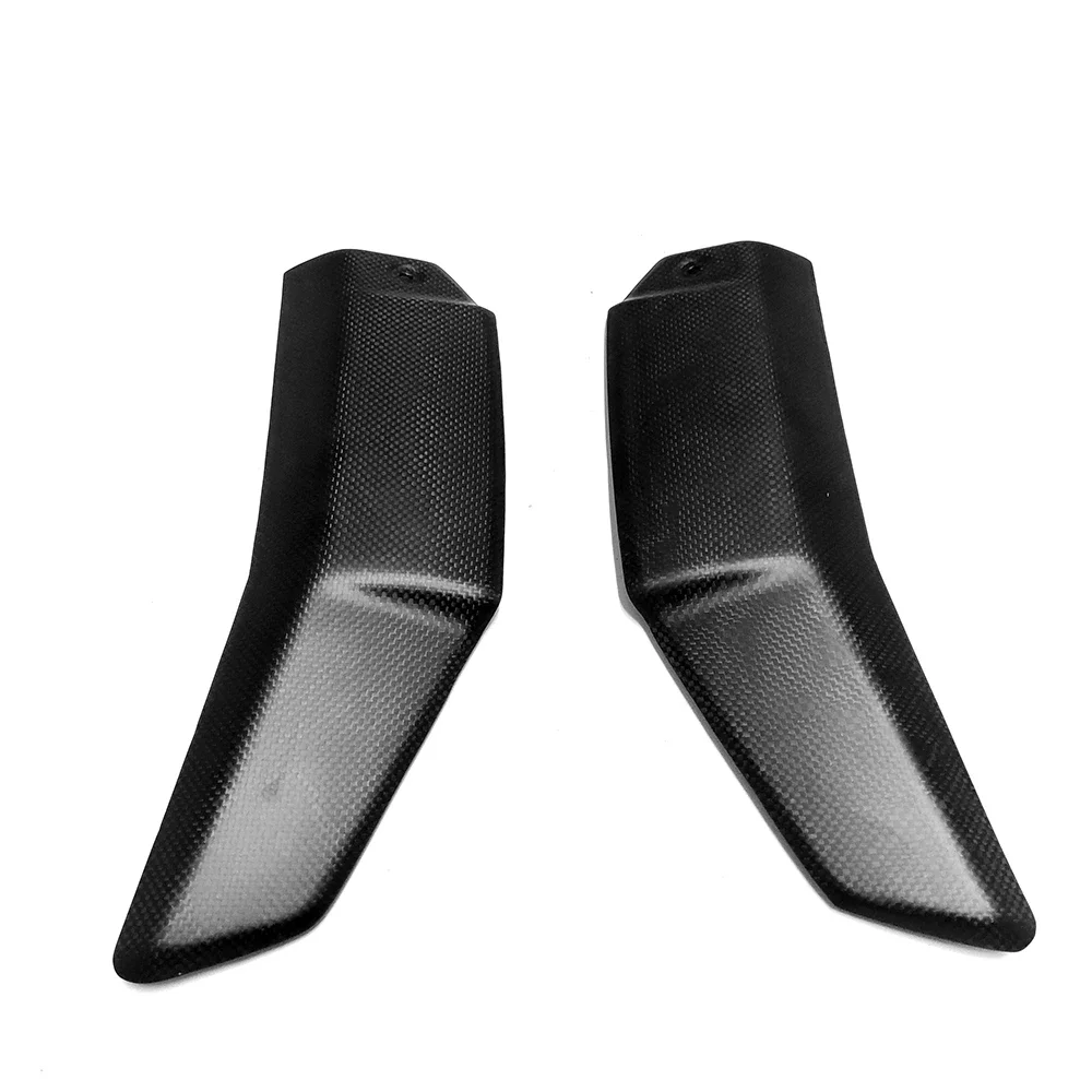 Cubierta de carenado de radiador de fibra de carbono para motocicleta DUCATI STREETFIGHTER V4 2020 2021, Protector de Panel de capó