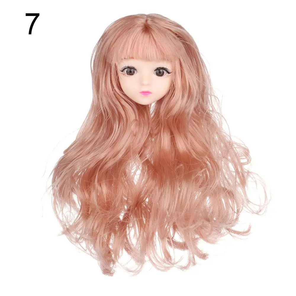 3D Eyes 1/6 BJD Hairstyles DIY Head Wear 30 Dolls Joint  Head Ancient  Accessories