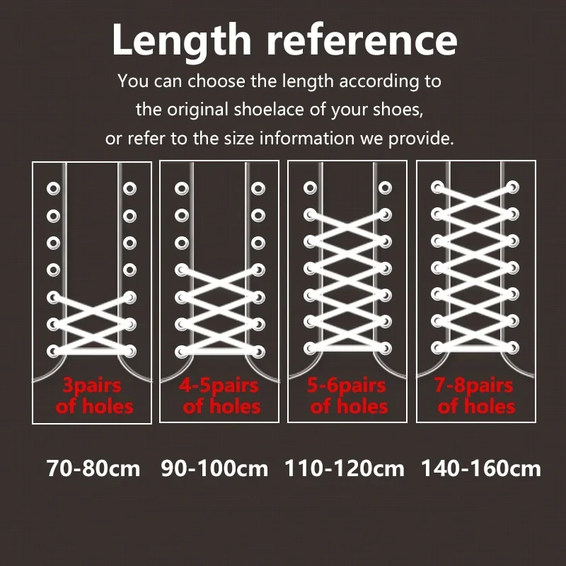 1 Pair Strong Round Shoe Laces Sneaker Shoelaces Outdoor Walking Hiking Boot Laces Quality Shoelace 14Color 80/100/120/140/160cm