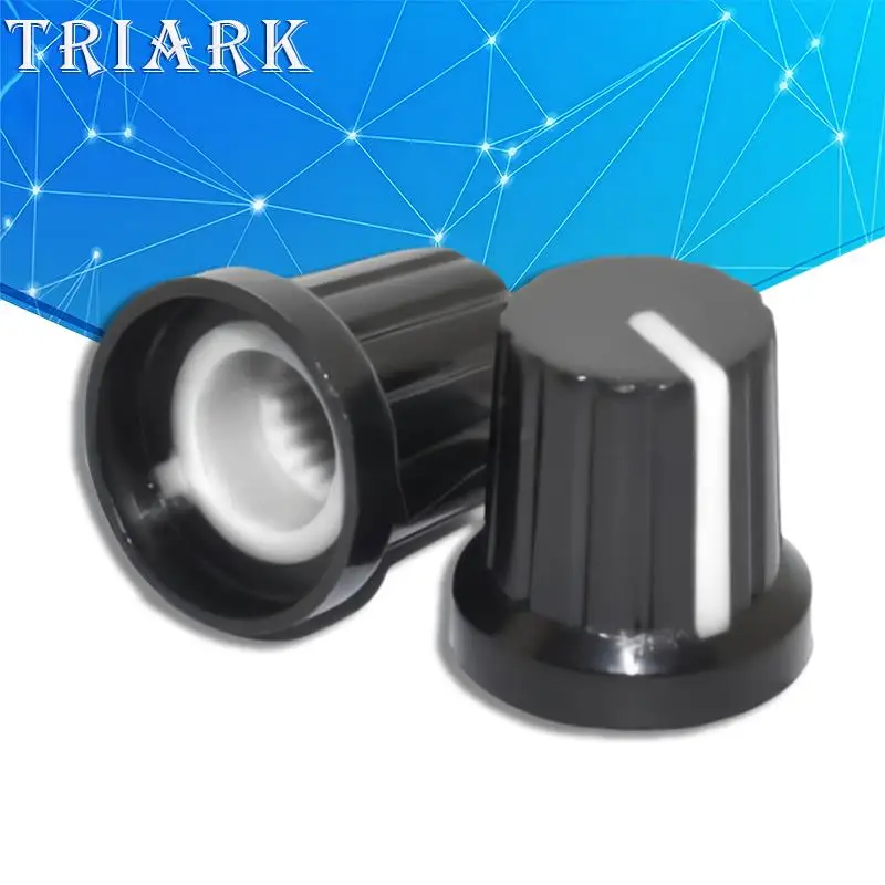 5 ensembles RV09 Vertical 1K 2K 5K 10K 20K 50K 100K 200K 500K 1M Ohm 9 Type 3 broches joint potentiomètre réglable avec capuchon de bouton AD2