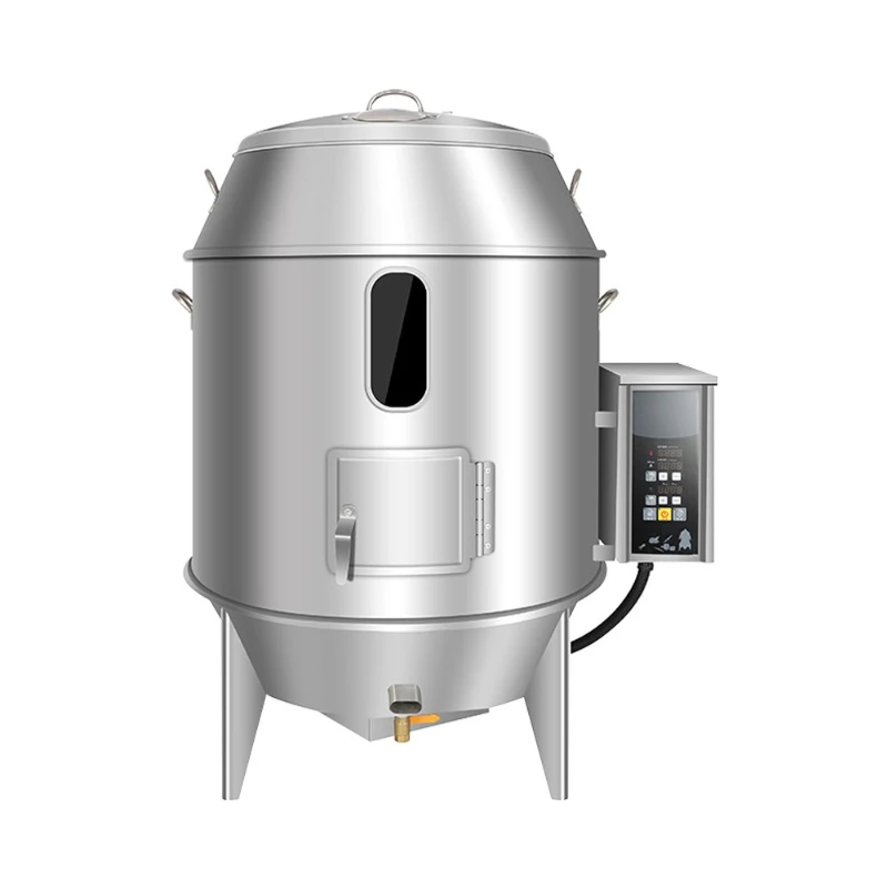 Commercial Electric Stainless Steel Hot Air Circulation Uniform Heating Computer Controlled Roast Duck Furnace