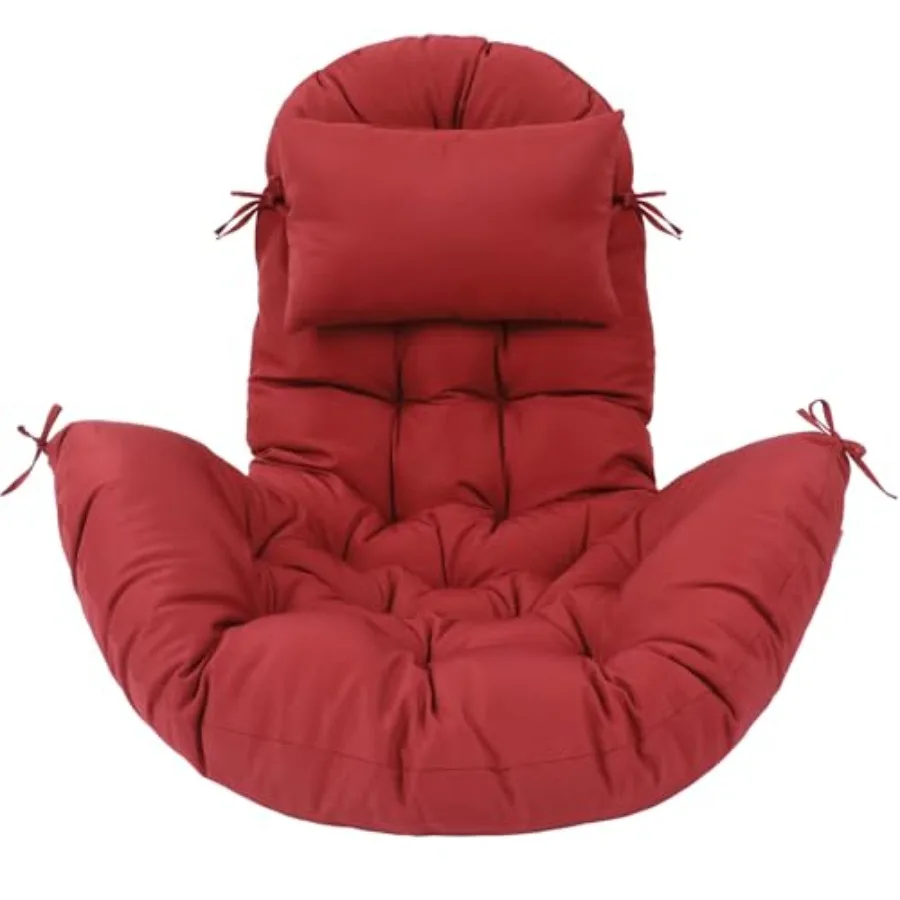 

Egg Chair Cushion Filling 2.58 kg Replacement Rocking Wicker Chair Cushions High Back Swing Hammock Egg Hanging Cushion Thicken