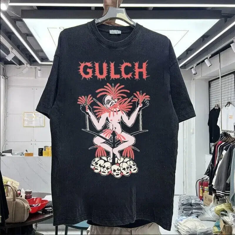 Gulch Band Camp Violence For A Reason T Shirt Classic In Black Cotton S 5Xl