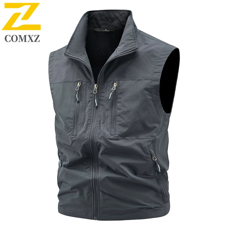 Multi Functional Men Vest Styles in Summer Comfortable Breathable Fashionable Versatile Fishing Camisole Commuting Jacket Vest