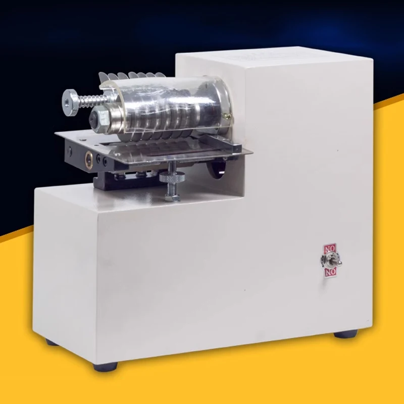 220V 110V Small Leather Slitting Machine Hydraulic Drill Slitting Machine Conveyor Belt Shoe Box Type Electric Slitting