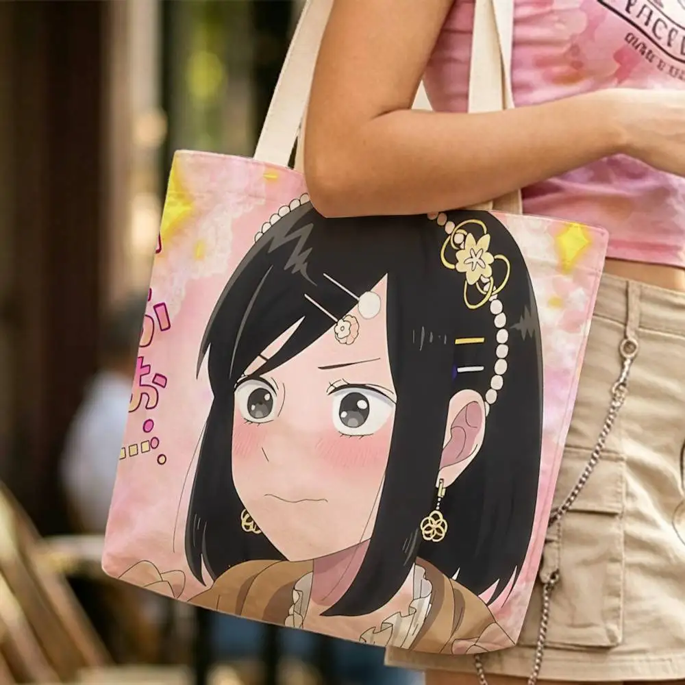 Seihantai S2 Anime Suzuki -Tani Waterproof Lined Canvas bags suitable for going to class, shopping, gifts, and commuting