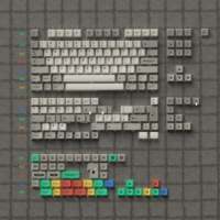 [Base kit/ Deskmat] PBTfans Block game PBT material Dye-sub