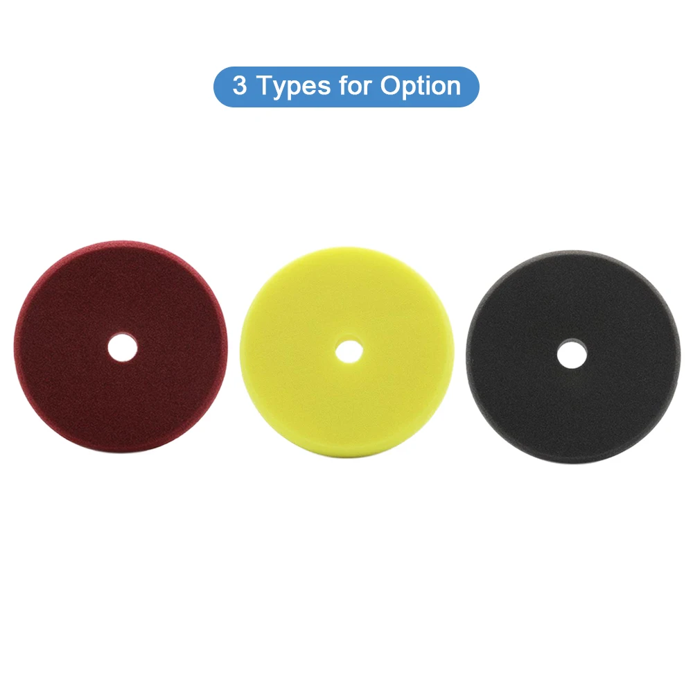 

Полировальная подушечка 6-дюймовая полировальная губка для автомобиля, яхт, среднее окисление царапин, удаление дефектов, желтая грубая полировка