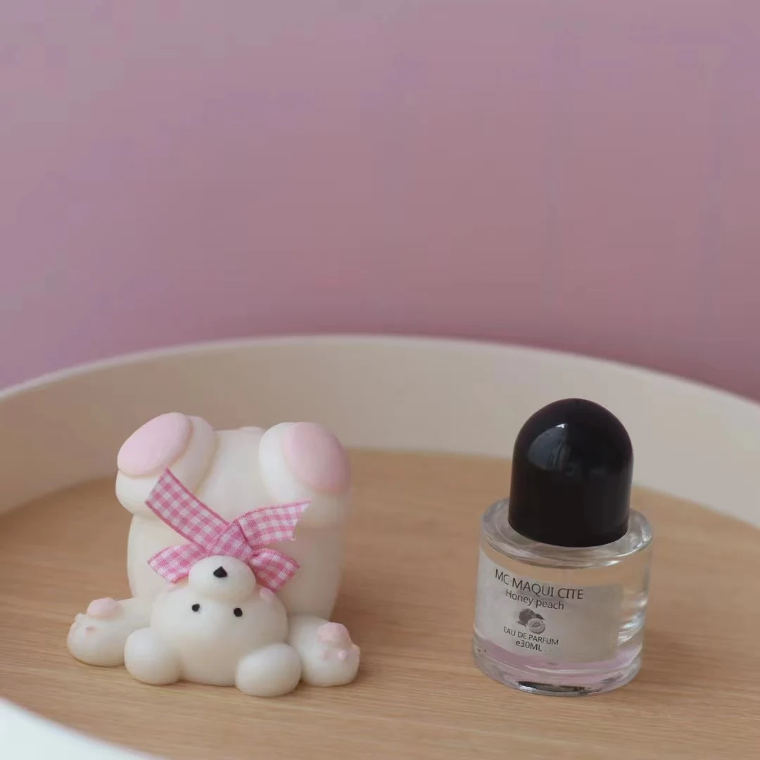 

3D Cartoon Bear Silicone Candle Mold DIY Teddy Animal Candle Making Supplies Soap Resin Chocolate Mold Gifts Craft Home Decor