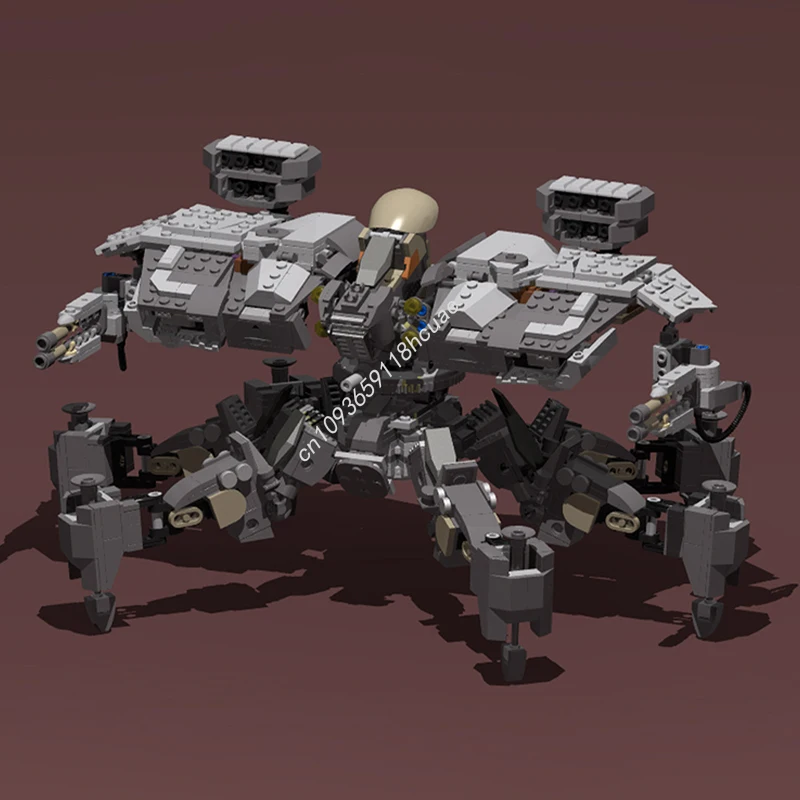 1253 pçs moc the deathbringer horizonte nan modelo blocos de construção brinquedos modulares tijolo criativo crianças presentes natal