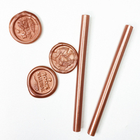 30Pcs/set Retro Metallic Gloss Hot Melt High Viscosity Paint Wax Seal Professional For Electric Glue Gun Craft Repairs φ7mm