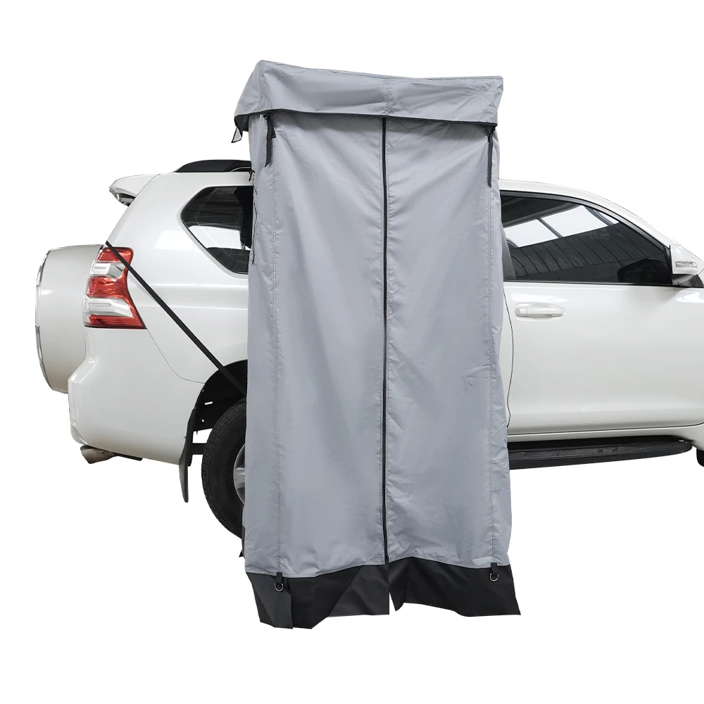 

Outdoor Side Shower Room Waterproof Hard Shell Aluminum Shower Tent For Campers