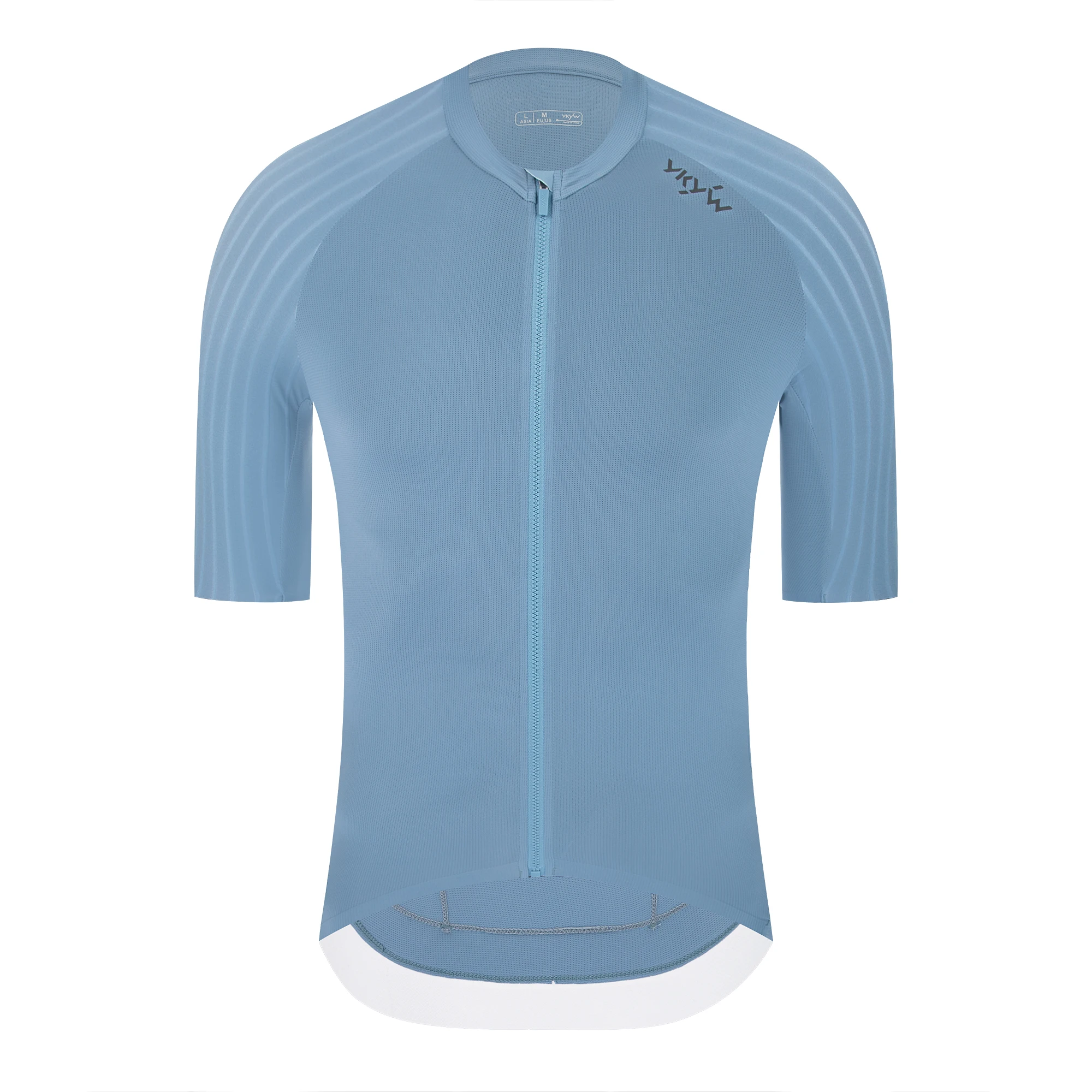 YKYWBIKE 2026 Men Cycling Jersey Summer Road Bike Shirt YKK Zipper Bicycle Jersey Breathable Aerodynamic Raglan Sleeve image 3
