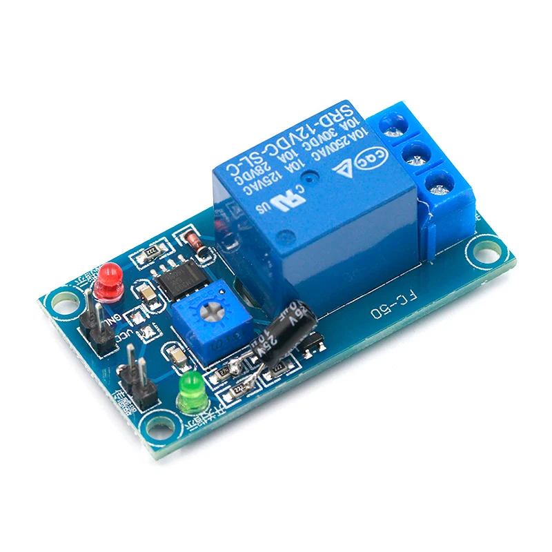 Soil moisture sensor 5V12V relay control module starts automatic watering when the humidity is lower