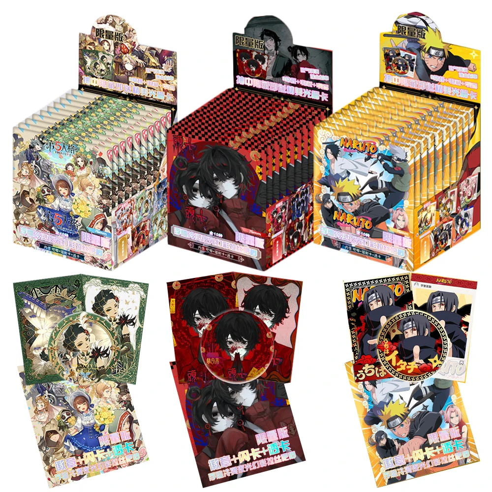 

Popular Cartoon Peripheral Transparent Cards High-value Cartoon Collection Badge Backpack Decoration Surprise Gift for Teenagers