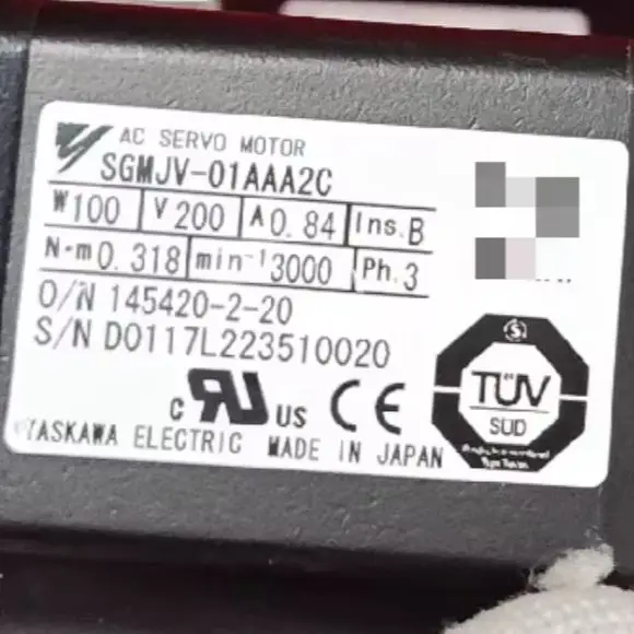 SGMJV-01AAA2C Brand New Servo Motor Original Genuine，Fast Shipping
