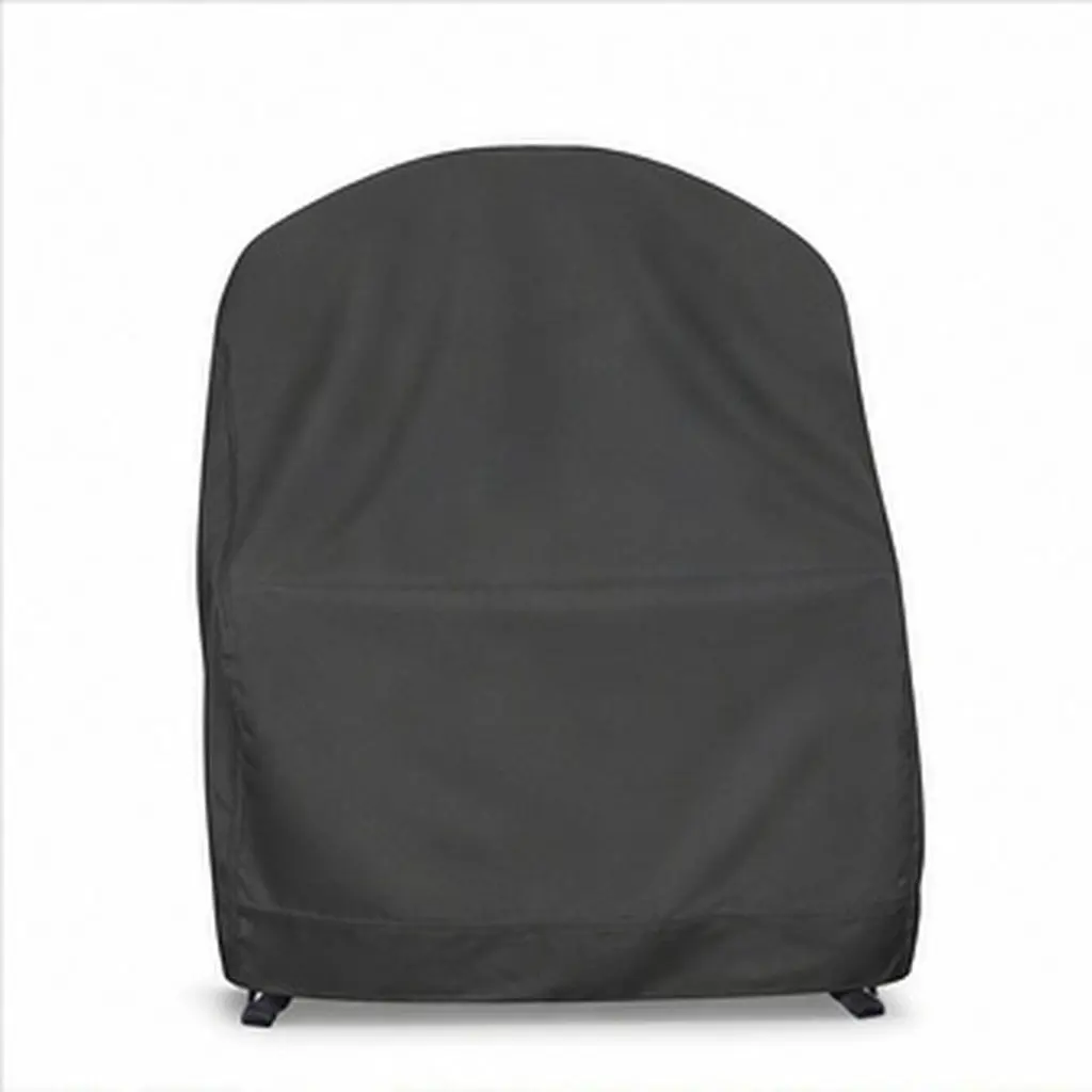 Patio Swivel Leisure Chair Cover 210D Oxford Fabric Waterproof Dust Uv Fade Scratch Resistant Outdoor Rocking Chair Protector