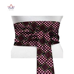 2024 African Print Obi Ankara Green Yellow Peplum Belt Button Skirts For Women Gift Handmade Statement Belt Accessory WYb265