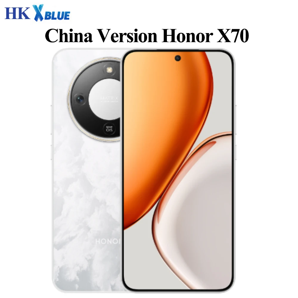 Honor X70 Chinese Version Smartphone 8300mAh Battery 80W SuperCharge 6.79' AMOLED 120HZ Display 50MP OIS Snapdragon 6 Gen 4