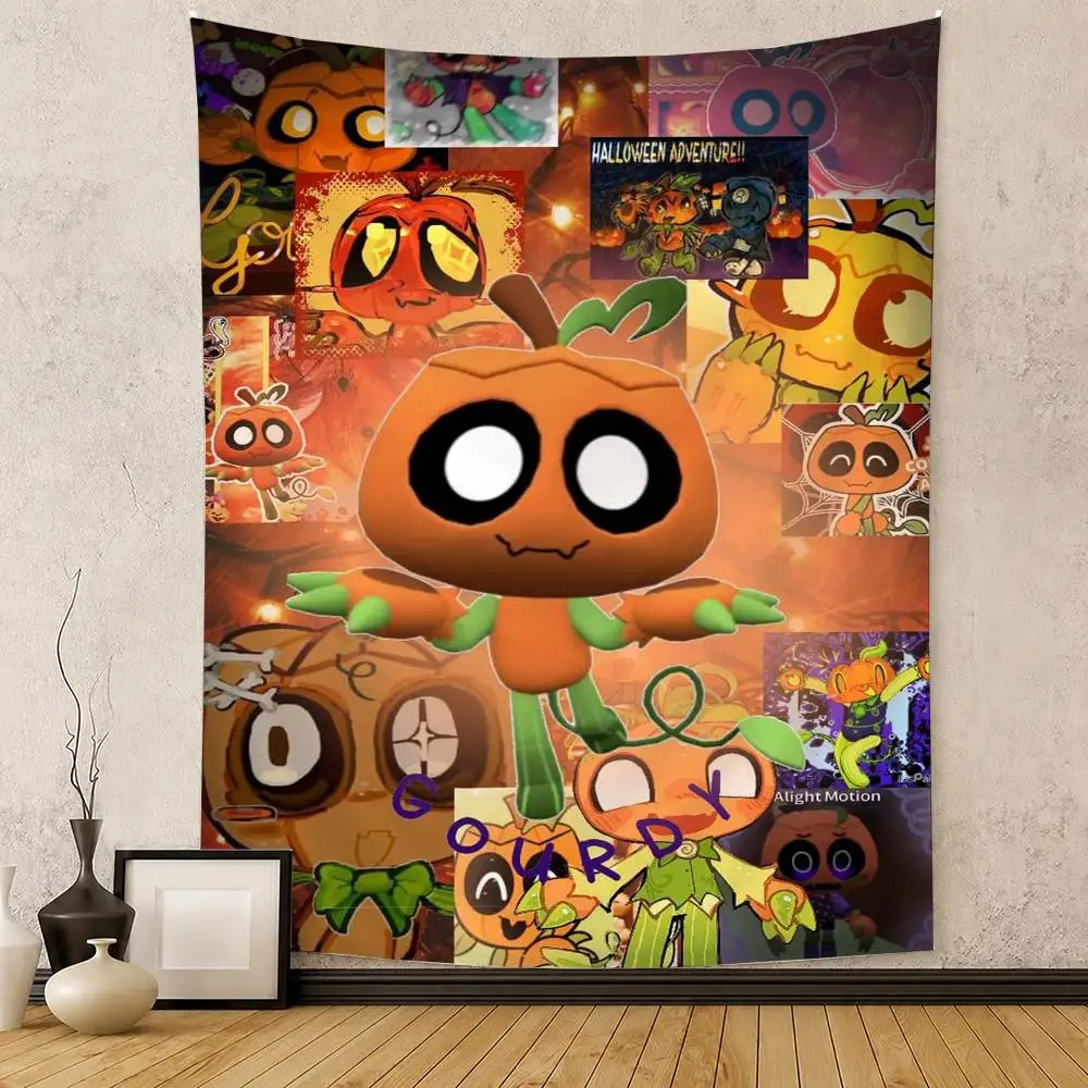 Gourdy D-Dandys W-World Flag Digital Printing Banner for Garage Wall Out Door Decoration