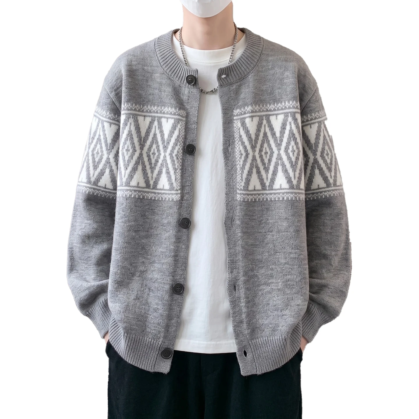 Urban Ethnic Fashion - Kardigan Pria yang Trendi, Model Baru