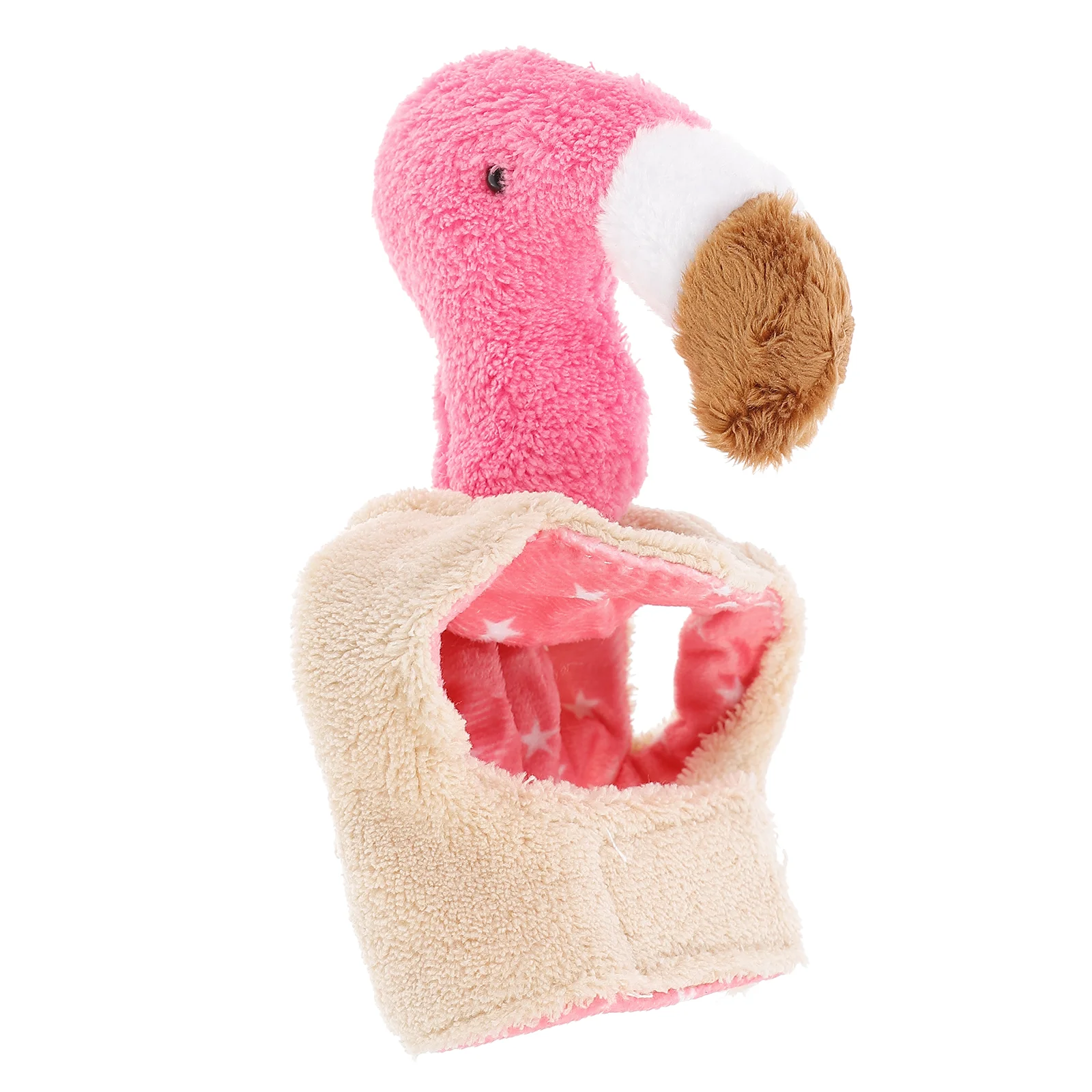 Divertido sombrero de flamenco con cabeza de mascota, accesorios de disfraz para gato, perro, cachorro, gato, gorra, sombrero de Cosplay para gato