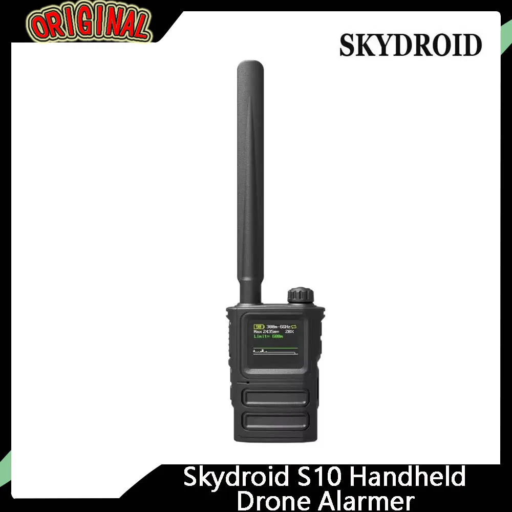 

Skydroid S10 Handheld Drone Alarmer - 300M-6GHz Ultra-wide Range, 1km Detection for RC Drone Safety