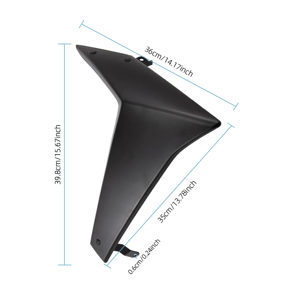 Side Spoiler For Yamaha MT-09 MT 09 SP MT09 2024 2025 2026 Front Downforce Spoiler Winglet Frontal Sport Naked Aerodynamic Wing