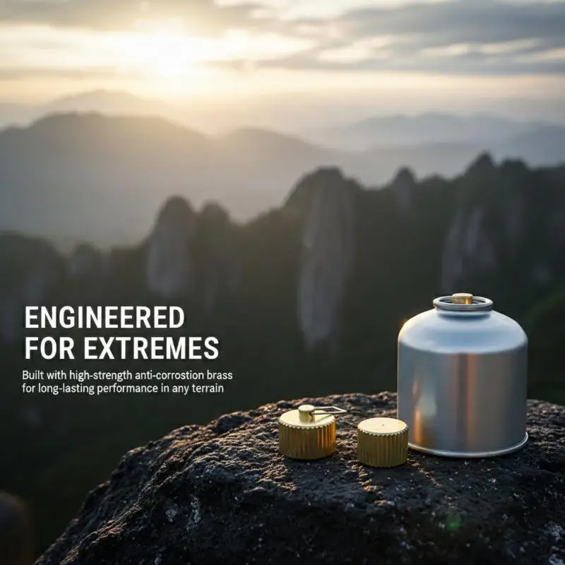 ✰✪1PC Camping Stove Cap Gas Accessories Flat Gas Tank Anti-leak Plug Liquefied Gas Connection-Line Blocking Cap Gas Tank Cap