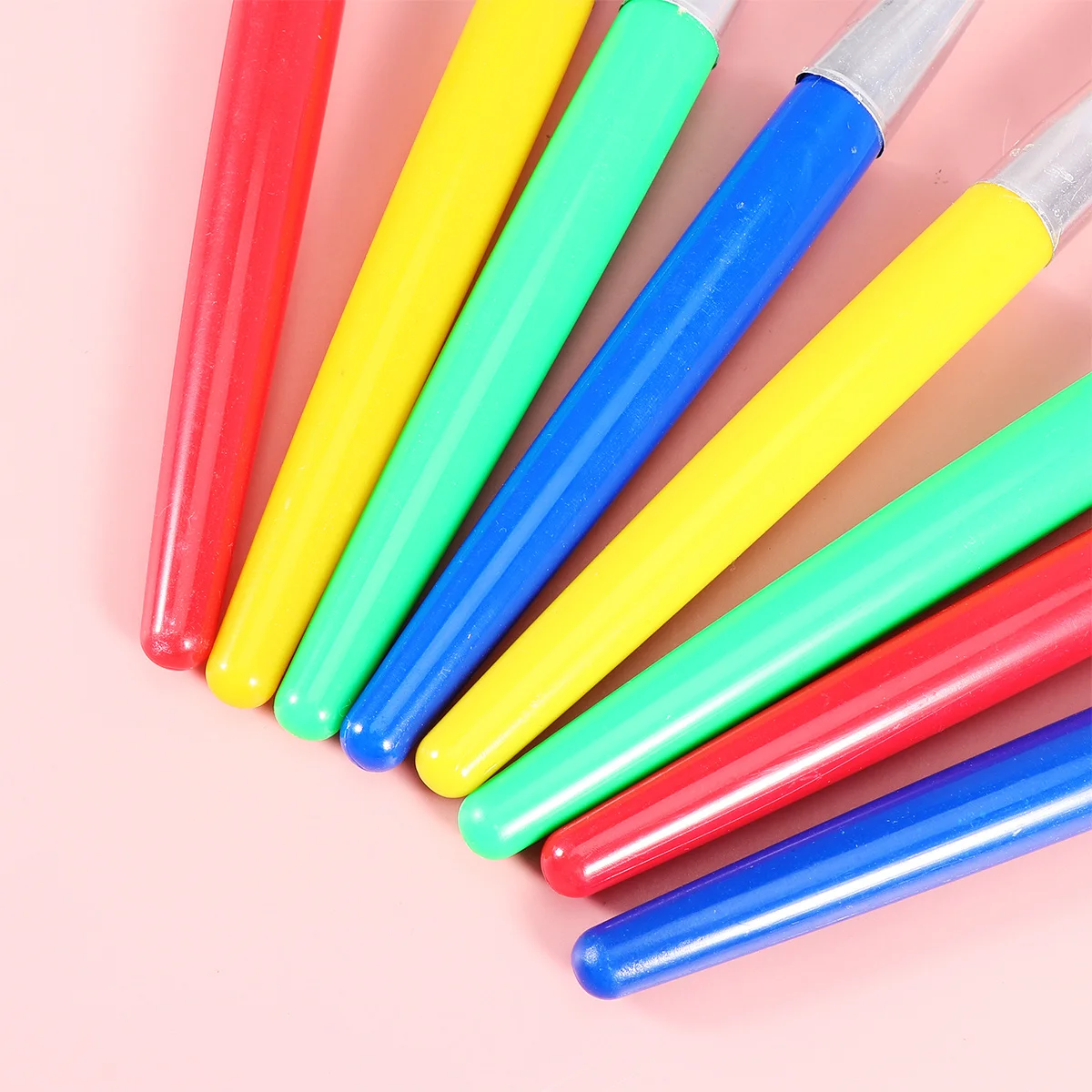 

8Pcs Bristle Paintbrush Set Acrylic Watercolor Oil Paint Brushes for Artists Students Beginners Drawing Painting Accessories Kit